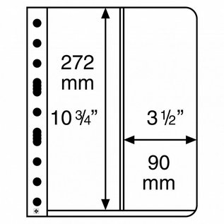 Leuchtturm Kunststoffhüllen Vario 2 VC - 5 Stück