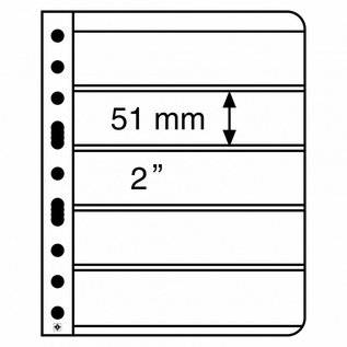 Leuchtturm Kunststoffhüllen Vario 5 C - 5 Stück