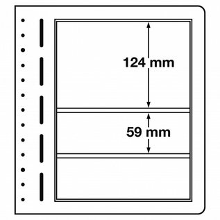 Leuchtturm Folienblätter LB 3 Mix - 10 Stück