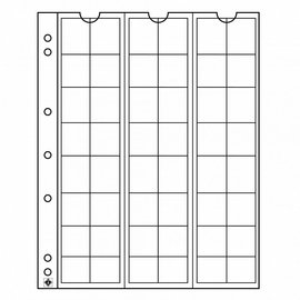 Leuchtturm coin leaves Numis 17 - set of 5