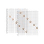 Leuchtturm coin leaves Numis 17 - set of 5