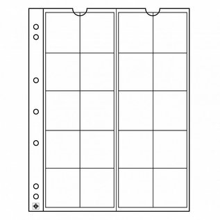 Leuchtturm Numis coin sheets 34 - 5 pieces