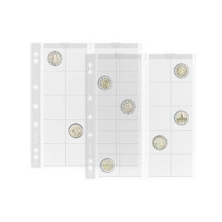 Leuchtturm coin leaves Numis 34 - set of 5