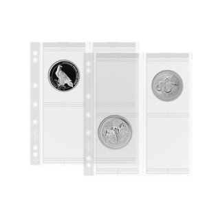 Leuchtturm coin leaves Numis 66 - set of 5