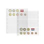 Leuchtturm coin leaves Numis EURO- set of 5