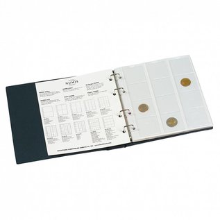 Leuchtturm coin album Numis blue