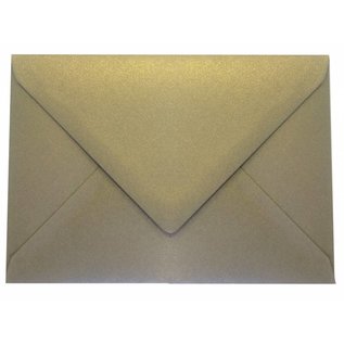 Geronimo goudkleurige envelop C6