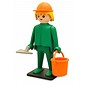 Plastoy Playmobil statue - Construction worker figure