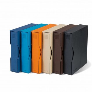 Leuchtturm Ringbinder mit Kassette Optima Pur orange