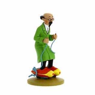 moulinsart Tintin Statue - Professor Calculus on rollerskates