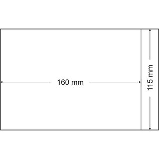 Lindner Pergamijnzakjes 115 x 160 mm 500 stuks