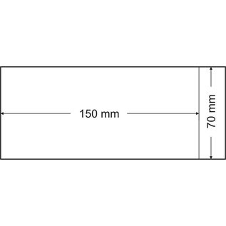 PZ Pergamijnzakjes 70 x 150 mm 100 stuks