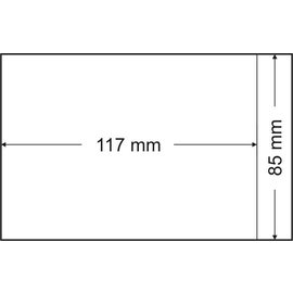 Lindner Pergamijnzakjes 85 x 117 mm 500 stuks