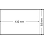 Lindner Pergamijnzakjes 85 x 132 mm - 500 stuks