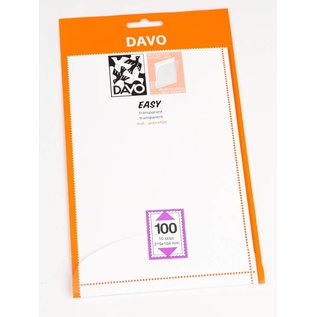 Davo klemstroken Easy transparant T100 215 x 104 mm - 10 stuks