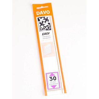 Davo Klemmstreifen Easy transparant T30 215 x 34 mm - 25 Stück