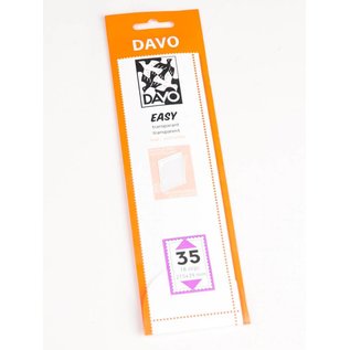 Davo Klemmstreifen Easy transparant T35 215 x 39 mm - 25 Stück