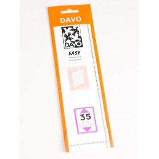 Davo stamp mounts Easy transparant T35 215 x 39 mm - set of 25