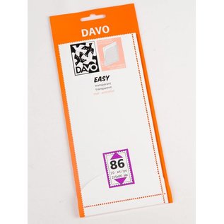 Davo stamp mounts Easy transparant T86 215 x 90 mm - set of 10
