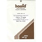 Hawid mounts 144 x 75 mm black - set of 10