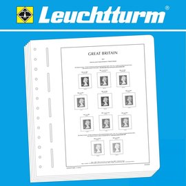 Leuchtturm Text SF Grossbritannien Dauer- und Regionalmarken 1993-2009