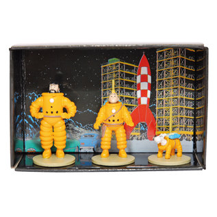 moulinsart Tintin - Explorers on the Moon Trio