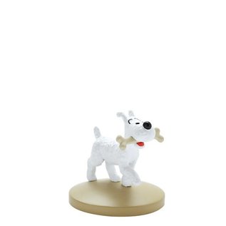 moulinsart Tintin statue - Snowy with a bone