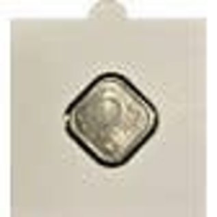 Hartberger coinholders self adhesive square 24 mm - set of 25