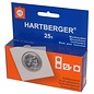 Hartberger coinholders self adhesive square 24 mm - set of 25