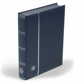 Leuchtturm Einsteckbuch LEDER blau