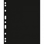 Leuchtturm schutbladen zwart voor ENCAP bladen  - 5 stuks