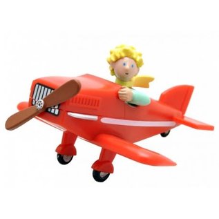 Plastoy De Kleine Prins figuur - De Kleine Prins in vliegtuig