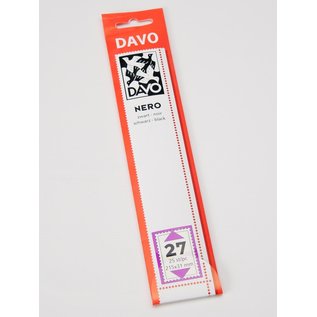 Davo klemstroken N27 Nero 215 x 31 mm - 25 stuks