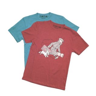moulinsart Kuifje T-Shirt "Ils arrivent" voor kinderen
