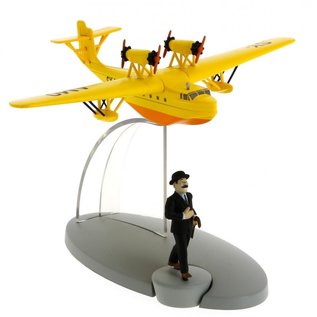 moulinsart Tintin airplane - The waterplane SY-AMO