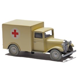 moulinsart Tintin car - The ambulance from The Cigars of the Pharaoh