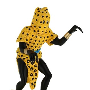 moulinsart Musée Imaginaire - statue The Leopardman