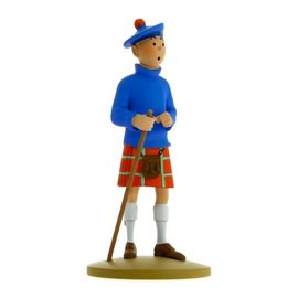moulinsart Tintin statue - Tintin with Scottish kilt