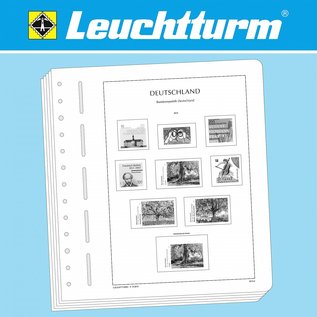 Leuchtturm album pages N German Reich Empire 1872-1918