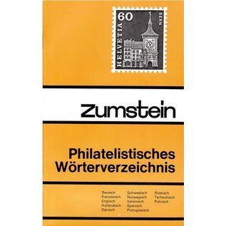 Zumstein Philatelistisches Wörterverzeichnis