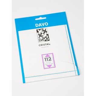 Davo stamp mounts Cristal 154 x 116 mm - set of 10
