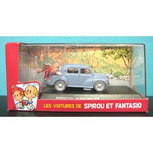 Editions Atlas Les voitures de Spirou et Fantasio - Renault 4CV - La Mauvaise tete