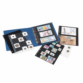 Leuchtturm Ringbinder mit Kassette Optima Pur braun