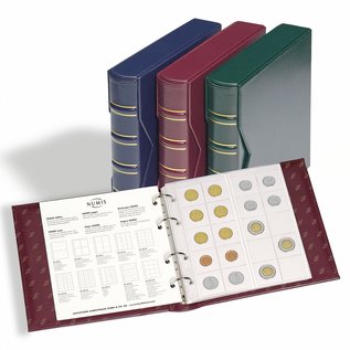 Leuchtturm binder & slipcase Numis Classic red