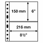 Leuchtturm Glasheldere bladen Grande Easy 2C - 50 stuks