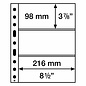 Leuchtturm Glasklare Hüllen Grande Easy 3C - 50 Stück