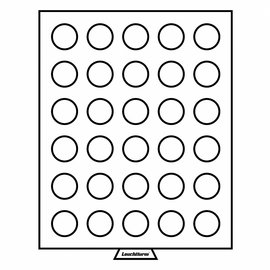 Leuchtturm muntenbox MB 30 ronde vakken 34 mm