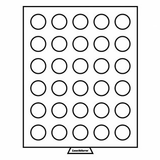 Leuchtturm muntenbox MB 30 ronde vakken 34 mm