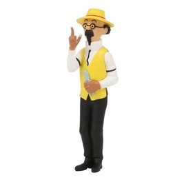moulinsart Tintin figure - Professor Calculus as gardner