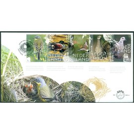 NVPH Nederland FDC 800 a & b Beleef de Natuur: Roofvogels 2